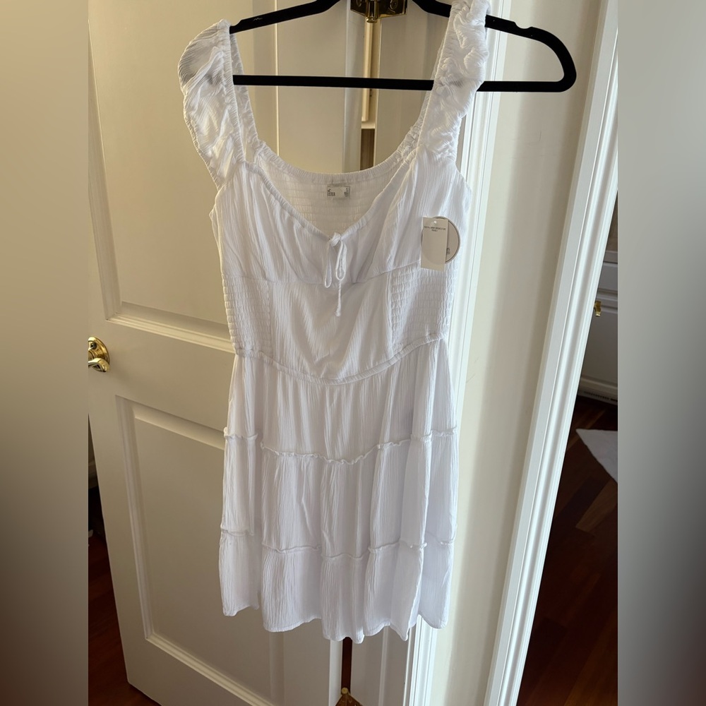Hollister White Mini Dress